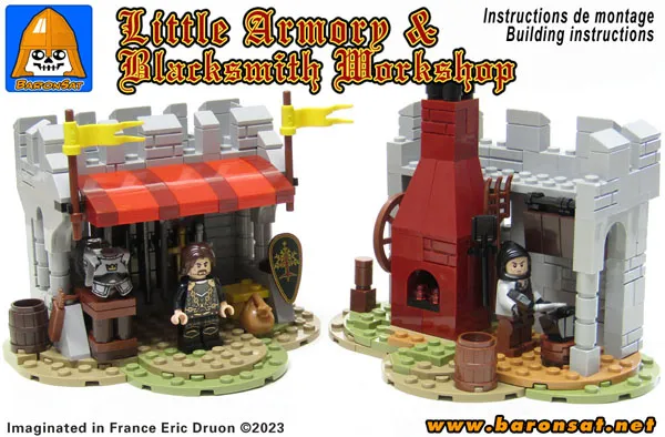 Armor shop 6041 lego moc instructions